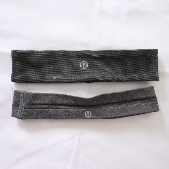 Lululemon Women's Grey US OS Stretch Slip Resistant Round Activewear Headbands - Picture 2 of 11
